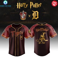 Detroit Tigers x Harry Potter Houses of Hogwarts Special Baseball Jersey
