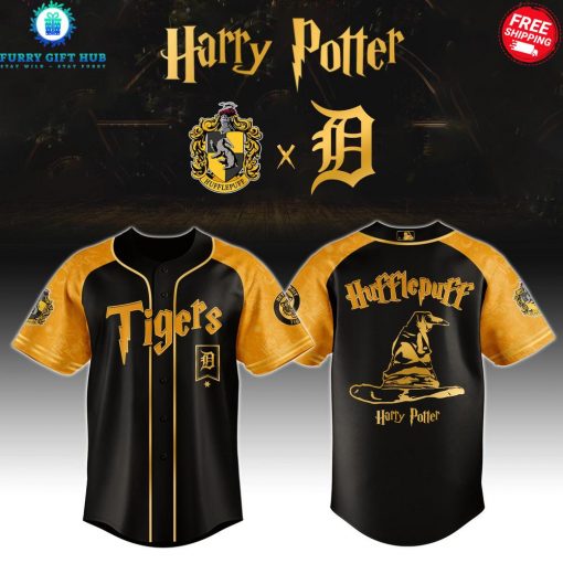 Detroit Tigers x Harry Potter Houses of Hogwarts Special Baseball Jersey