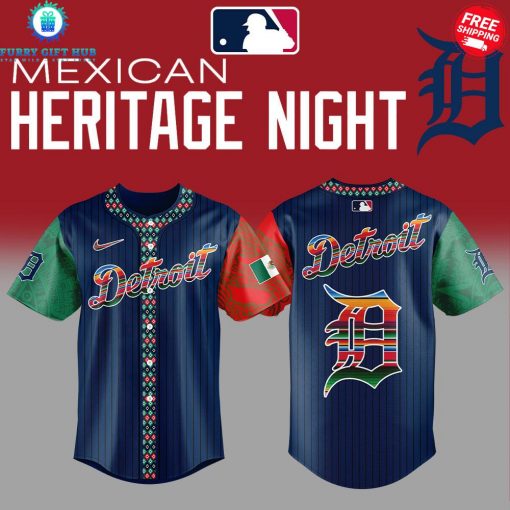 Detroit Tigers x Mexican Heritage Night 2025 Limited Jersey