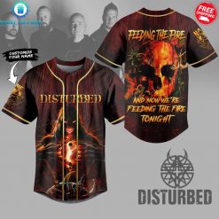 Disturbed Feeding The Fire Special Baseball Jersey