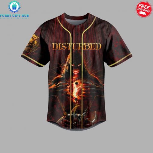 Disturbed Feeding The Fire Special Baseball Jersey