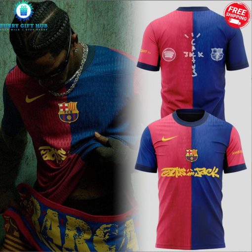 FC Barcelona x Travis Scott 2025 Special Shirt