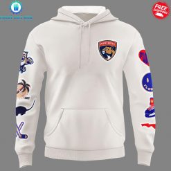 Florida Panthers Logo Shield Special Cream Hoodie
