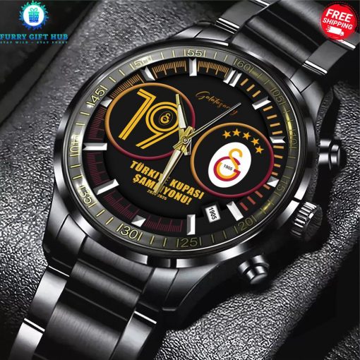 Galatasaray Super Lig Champions 24-25 Special Stainless Steel Watch