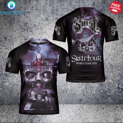 Ghost Band Skeletour World Tour 2025 Special Shirt