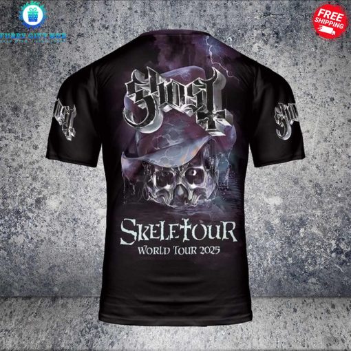 Ghost Band Skeletour World Tour 2025 Special Shirt