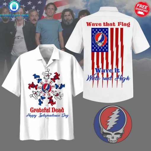 Grateful Dead Wave That Flag Special Hawaiian Shirt