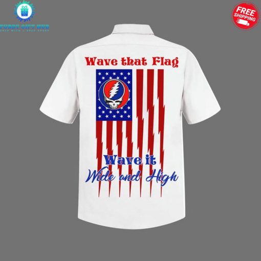 Grateful Dead Wave That Flag Special Hawaiian Shirt