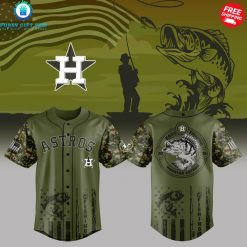 Houston Astros x Bass Fishing 2025 Special Baseball Jersey