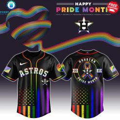 Houston Astros x Pride Month 2025 Special Jersey