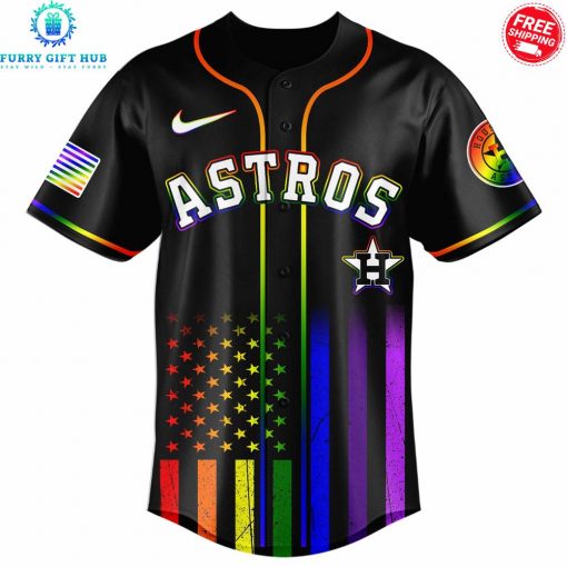 Houston Astros x Pride Month 2025 Special Jersey