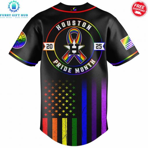 Houston Astros x Pride Month 2025 Special Jersey