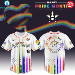 Houston Astros x Pride Month Love Is Love 2025 Special Jersey