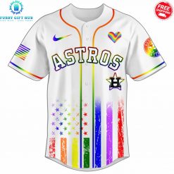 Houston Astros x Pride Month Love Is Love 2025 Special Jersey