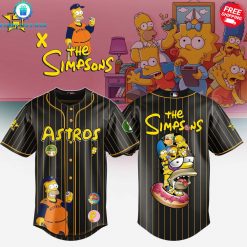 Houston Astros x The Simpsons 2025 Special Jersey