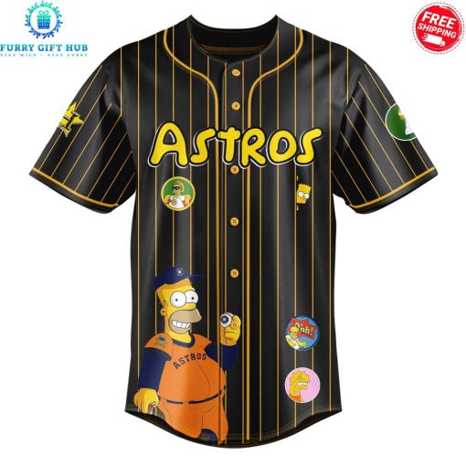 Houston Astros x The Simpsons 2025 Special Jersey