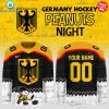 IIHF Latvia Hockey Peanuts Night Personalized Special Hockey Jersey
