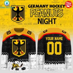 IIHF Germany Hockey Peanuts Night 2025 Special Hockey Jersey