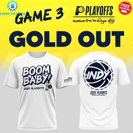 Indiana Pacers 2025 Playoffs Boom Baby Special Shirt