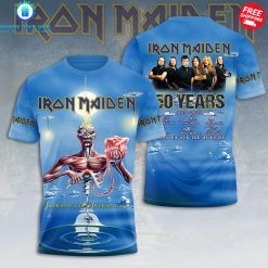 Iron Maiden 50 Years Anniversary Special Shirt Collection