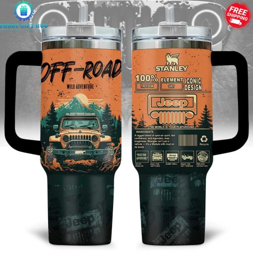 Jeep Off-Road Wild Adventure Limited 40oz Stanley Tumbler