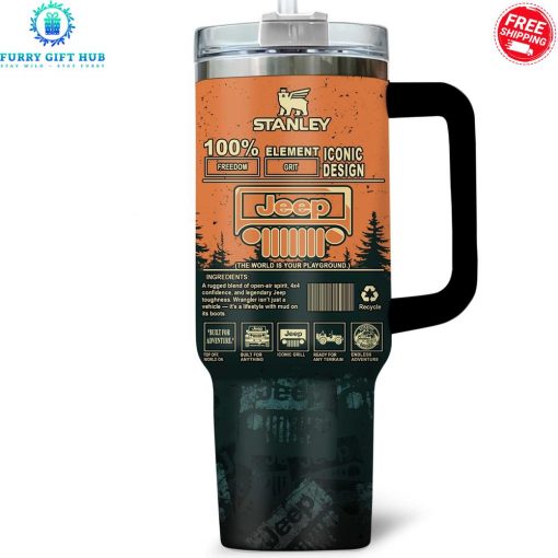 Jeep Off-Road Wild Adventure Limited 40oz Stanley Tumbler