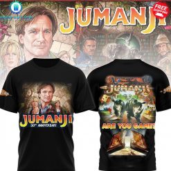 Jumanji 30th anniversary Are You Game Limited Shirt Collection