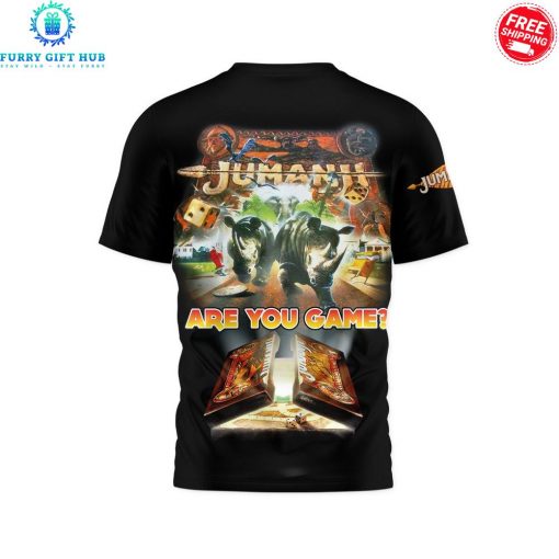 Jumanji 30th anniversary Are You Game Limited Shirt Collection