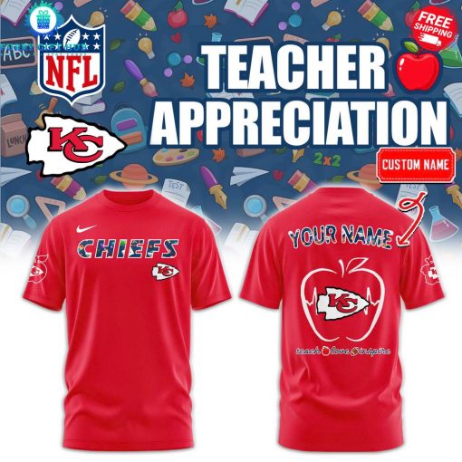 Kansas City Chiefs x 2025 Teacher Appreciation Special Shirt Collection