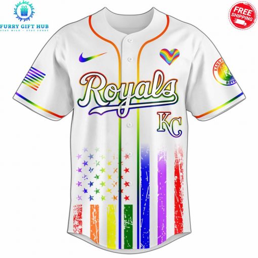 Kansas City Royals x Pride Month Love Is Love 2025 Special Jersey
