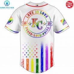 Kansas City Royals x Pride Month Love Is Love 2025 Special Jersey 3