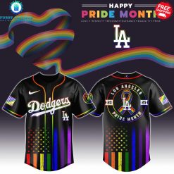 LA Dodgers x Pride Month 2025 Special Jersey