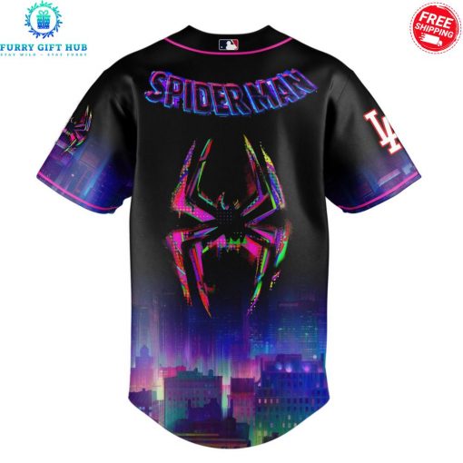 LA Dodgers x Spider-Man Across The Spider Verse Limited Jersey