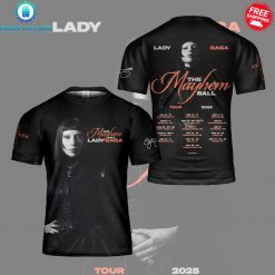 Lady Gaga The Mayhem Ball Tour 2025 Special Shirt
