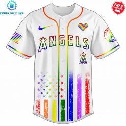 Los Angeles Angels x Pride Month Love Is Love 2025 Special Jersey