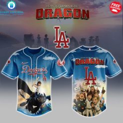 Los Angeles Dodgers How To Train Your Dragon Special Baseball Jersey