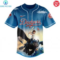 Los Angeles Dodgers How To Train Your Dragon Special Baseball Jersey