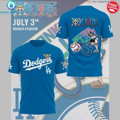 Los Angeles Dodgers One Piece Night July 2025 Special Shirt Collection