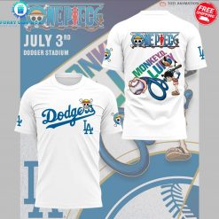 Los Angeles Dodgers One Piece Night July 2025 Special Shirt Collection