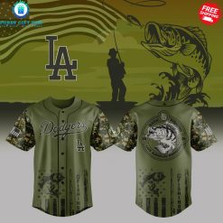 Los Angeles Dodgers x Bass Fishing 2025 Special Baseball Jersey