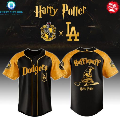 Los Angeles Dodgers x Harry Potter Houses of Hogwarts Special Baseball Jersey