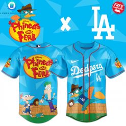 Los Angeles Dodgers x Phineas And Ferb 2025 Limited Jersey
