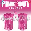 Los Angeles Dodgers x Pink Out The Park 2025 Special Jersey