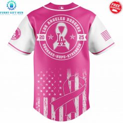 Los Angeles Dodgers x Pink Out The Park 2025 Special Jersey 3