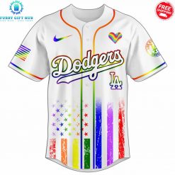 Los Angeles Dodgers x Pride Month Love Is Love 2025 Special Jersey
