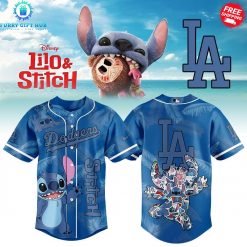 Los Angeles Dodgers x Stitch 2025 Special Baseball Jersey