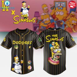 Los Angeles Dodgers x The Simpsons 2025 Special Jersey