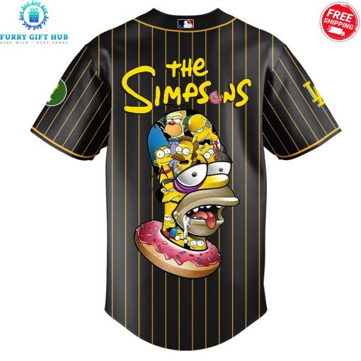 Los Angeles Dodgers x The Simpsons 2025 Special Jersey