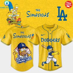 Los Angeles Dodgers x The Simpsons Special Jersey 2025