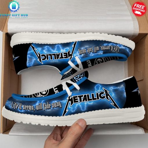 Metallica Life It Seems Will Fade Away Limited Loafer Shoes